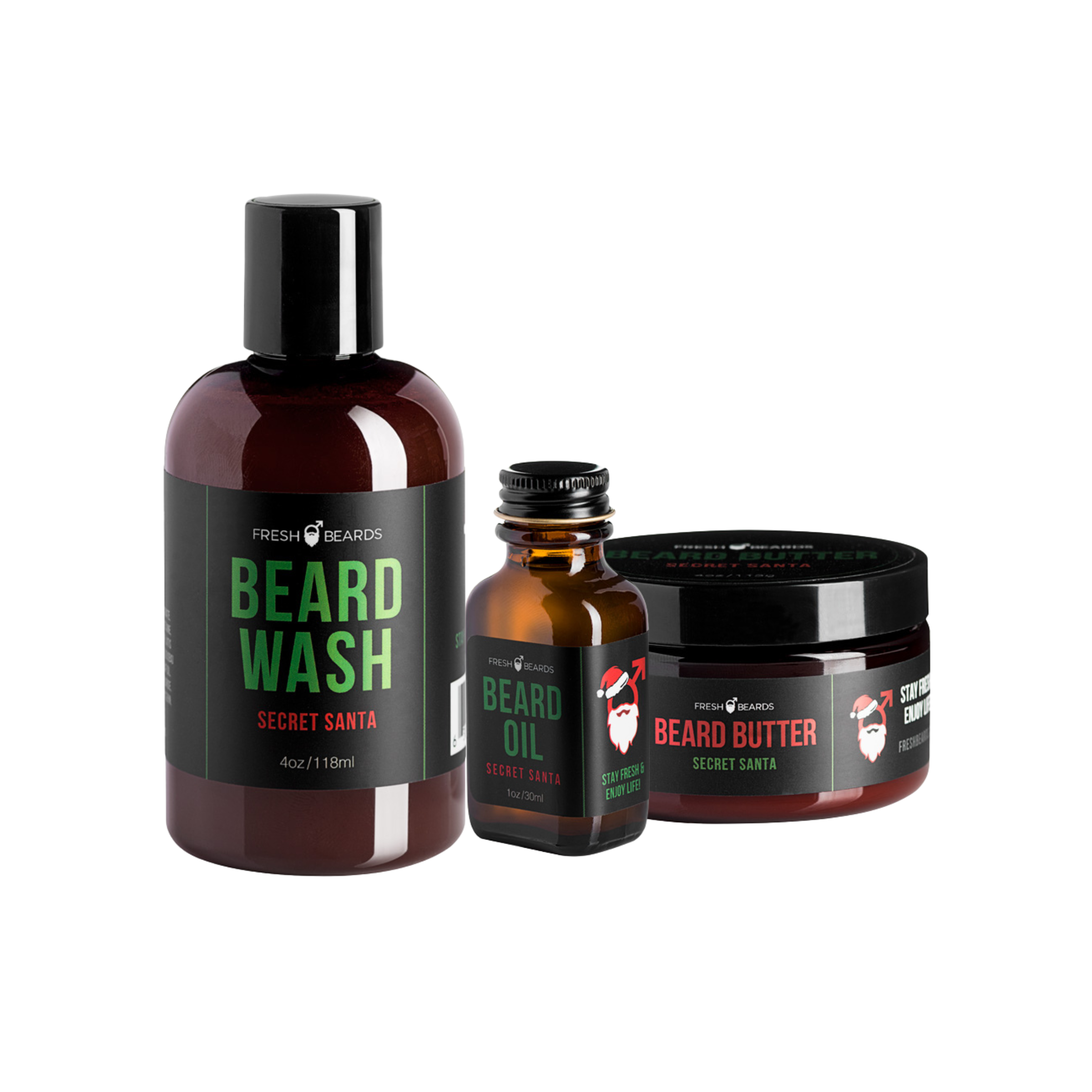 Essenial Secret Santa Beard Grooming Kit