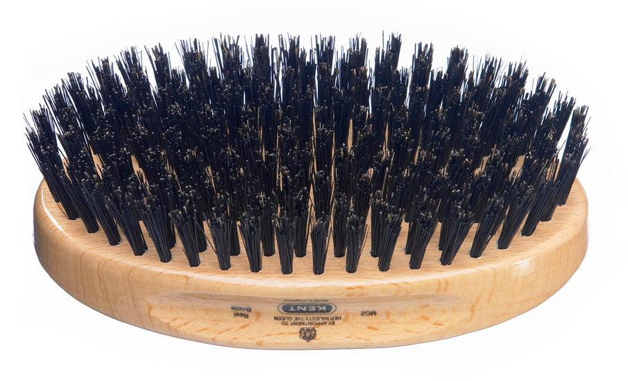 Beachwood Oval Beard Brush - Black